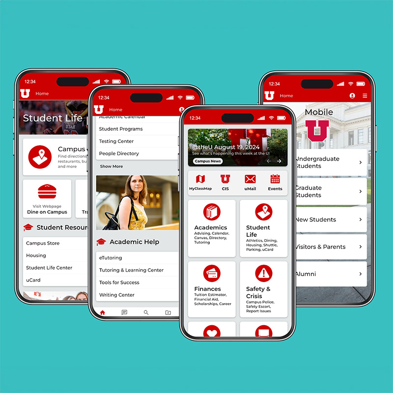 Facilities Department Website Detail Screenshot